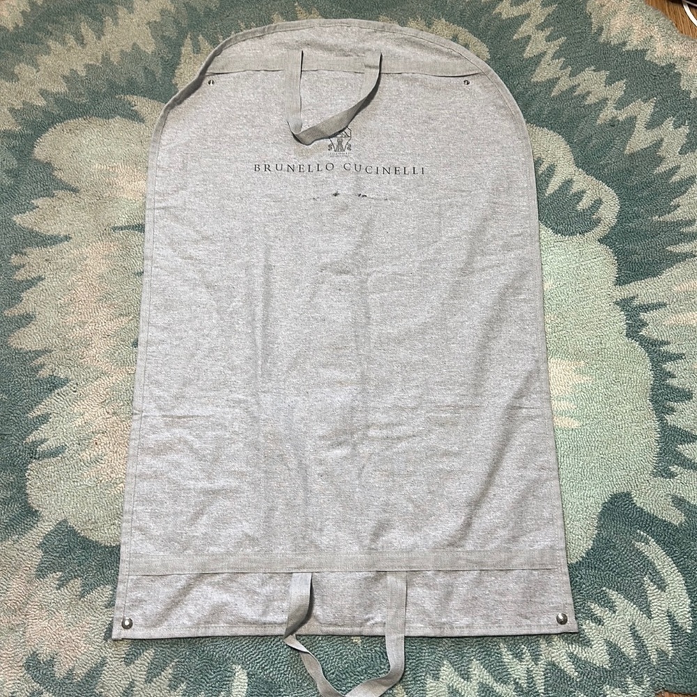 23.5x37” Brunello Cucinelli Garment Bag
